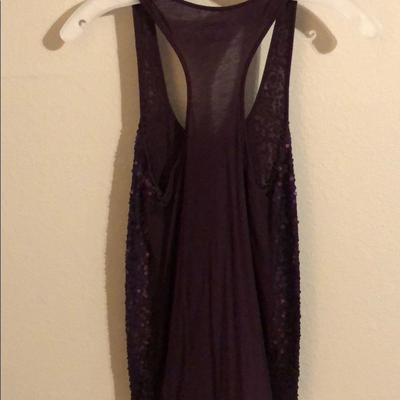 Purple sequin top - Picture 4 of 4